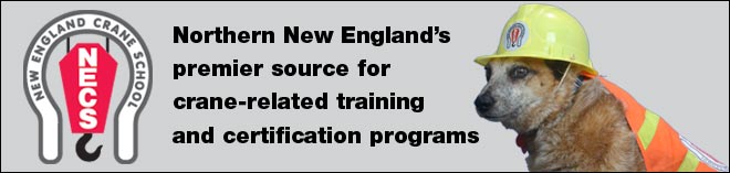 Norther New England's premier source for crane-related training and certification programs