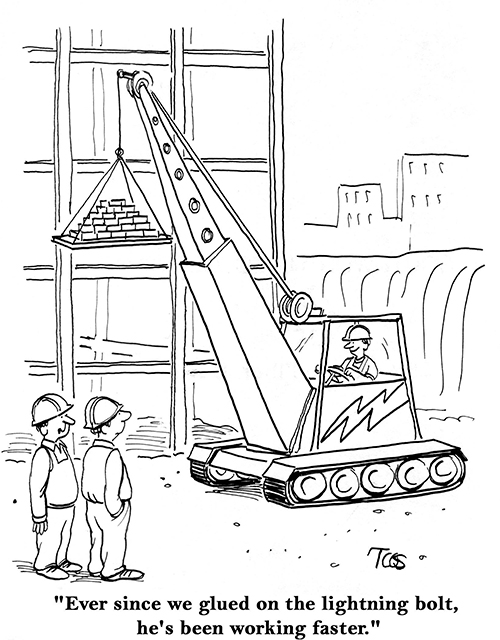 Crane Cartoon