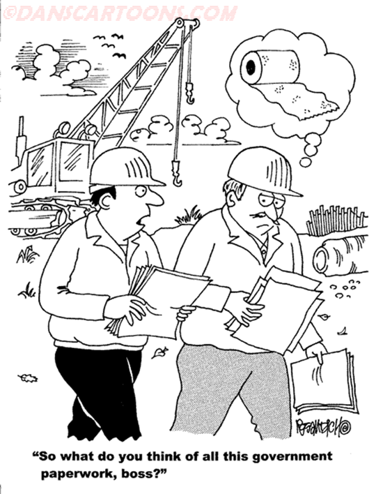 Heavy Equipment Operator Cartoon